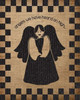 Burlap Christmas Angel Poster Print by Melody Hogan - Item # VARPDXMHRC192A