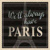 Always Paris Dots Poster Print by Candace Allen # QCASQ013E