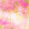 Flamingo Pink 1 Poster Print by Kimberly Allen # KASQ037A