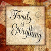 FAMILY IS EVERYTHING Poster Print by Jace Grey - Item # VARPDXJGSQ076B