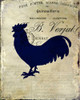 Rooster Silhouette 2 Poster Print by Kimberly Allen # KARC059B