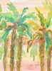 Sunset Palms 3 Poster Print by Beverly Dyer