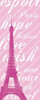 Pink Eiffel 3 Poster Print by Lauren Gibbons - Item # VARPDXGLPL040A1