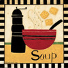 Soup Bowl Poster Print by Dan DiPaolo # DDPSQ112