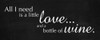 Love and Wine Poster Print by Lauren Gibbons - Item # VARPDXGLPL042D