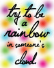 Rainbow Poster Print by Lauren Gibbons # GLRC051B
