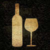 Wine Shadows A2 Poster Print by Jace Grey # JGSQ155A2