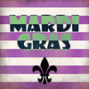 Mardi Gras Poster Print by Kimberly Allen # KASQ005A