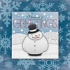 Seasons Greeting Poster Print by Jace Grey # JGSQ045F