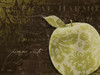 Apple Damask Horizontal Poster Print by Diane Stimson - Item # VARPDXDSRC214A3