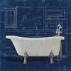Bath Blues 1 Poster Print by Diane Stimson # DSSQ303A