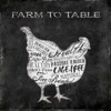 Farm To Chicken Poster Print by Jace Grey # JGSQ607A