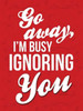 Ignoring RED Poster Print by  OnRei - Item # VARPDXONRC011A