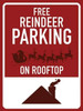 Free Reindeer Parking Poster Print by Jace Grey - Item # VARPDXJG9RC017A