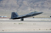 An F-22 Raptor landing on the runway at Nellis Air Force Base Poster Print by Remo Guidi/Stocktrek Images - Item # VARPSTRGU100018M