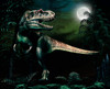 Albertosaurus hunts by moonlight Poster Print by Philip Brownlow/Stocktrek Images - Item # VARPSTPHB600003P