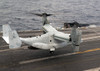 A V-22 Osprey lands aboard the aircraft carrier USS Harry S Truman Poster Print by Stocktrek Images - Item # VARPSTSTK106945M