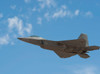 An F-22 Raptor takes flight on a training sortie Poster Print by Stocktrek Images - Item # VARPSTSTK105035M