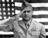 General James Jimmy Doolittle saluting with The American Flag Poster Print by John Parrot/Stocktrek Images - Item # VARPSTJPA100896M