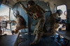 Afghan Air Force members inside of a Mi-17 helicopter Poster Print by Stocktrek Images - Item # VARPSTSTK106701M