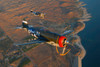 P-47 Thunderbolts flying over Chino, California Poster Print by Phil Wallick/Stocktrek Images - Item # VARPSTPWA100125M