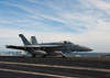 An F/A-18F Super Hornet takes off from the flight deck of USS Enterprise Poster Print by Stocktrek Images - Item # VARPSTSTK105569M