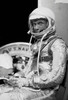 Digitally restored photo of astronaut John Glenn wearing a spacesuit Poster Print by John Parrot/Stocktrek Images - Item # VARPSTJPA100941M
