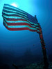 American flag on a sunken ship in Key Largo, Florida Poster Print by Brent Barnes/Stocktrek Images - Item # VARPSTBBA400061U