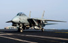 An F-14D Tomcat on the flight deck of USS Theodore Roosevelt Poster Print by Gert Kromhout/Stocktrek Images - Item # VARPSTGKR100103M