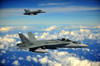 Two Royal Australian Air Force F/A-18 Hornets Poster Print by Stocktrek Images - Item # VARPSTSTK106868M