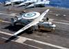 An E-2C Hawkeye lands on the flight deck of USS Enterprise Poster Print by Stocktrek Images - Item # VARPSTSTK104479M