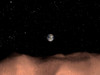 A view of Earth as seen from the surface of the asteroid Toutatis Poster Print by Stocktrek Images - Item # VARPSTSTK201220S