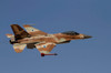 An F-16A Netz of the Israeli Air Force in flight over Israel Poster Print by Ofer Zidon/Stocktrek Images - Item # VARPSTZDN100040M