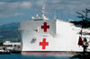 The Military Sealift Command hospital ship USNS Mercy moored in Pearl Harbor Poster Print by Stocktrek Images - Item # VARPSTSTK101009M