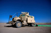 A MaxxPro MRAP vehicle under a starry sky Poster Print by Terry Moore/Stocktrek Images - Item # VARPSTTMO101149M