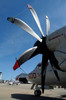 An E-2C Hawkeye sits on the flight line as a static display Poster Print by Stocktrek Images - Item # VARPSTSTK106148M