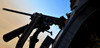 Soldier mans the 50 caliber machine gun on a HH-60G Pave Hawk Poster Print by Stocktrek Images - Item # VARPSTSTK105796M