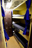 Seaman lockers and bunks aboard USS Missouri Poster Print by Ryan Rossotto/Stocktrek Images - Item # VARPSTRYN100016T