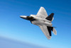 An F/A-22 Raptor banks during a training sortie Poster Print by Stocktrek Images - Item # VARPSTSTK100469M
