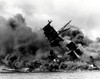 USS Arizona burning after the Japanese attack on Pearl Harbor Poster Print by John Parrot/Stocktrek Images - Item # VARPSTJPA101105M