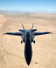 A F/A-18A Hornet flys over the desert landscape of Imperial Valley Poster Print by Stocktrek Images - Item # VARPSTSTK100906M