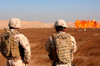 US soldiers detonate a test explosion in Ad Diwaniyah, Iraq Poster Print by Stocktrek Images - Item # VARPSTSTK106869M