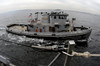 A Yokosuka Naval tugboat prepares to assist the guided missile destroyer USS Curtis Wilbur Poster Print by Stocktrek Images - Item # VARPSTSTK101160M