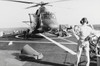 A UH-2 Seasprite helicopter lands aboard USS Coontz, 1969 Poster Print by Stocktrek Images - Item # VARPSTSTK500647A