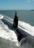 US Navy Sailors man a topside watch onboard the Attack Submarine USS Albany Poster Print by Stocktrek Images - Item # VARPSTSTK101368M