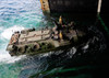 An amphibious assault vehicle enters the well deck of USS Germantown Poster Print by Stocktrek Images - Item # VARPSTSTK104969M