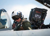Naval aviator performs pre-flight checks on an F/A-18C Hornet Poster Print by Stocktrek Images - Item # VARPSTSTK108307M