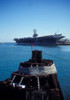 USS Abraham Lincoln docked pierside at Pearl Harbor Naval Station Poster Print by Michael Wood/Stocktrek Images - Item # VARPSTWOD100081M