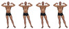 Set of four men showing progression to become a muscular man Poster Print by Elena Duvernay/Stocktrek Images - Item # VARPSTEDV700040H