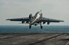 An EA-6B Prowler launches from the flight deck of USS John C Stennis Poster Print by Stocktrek Images - Item # VARPSTSTK105549M